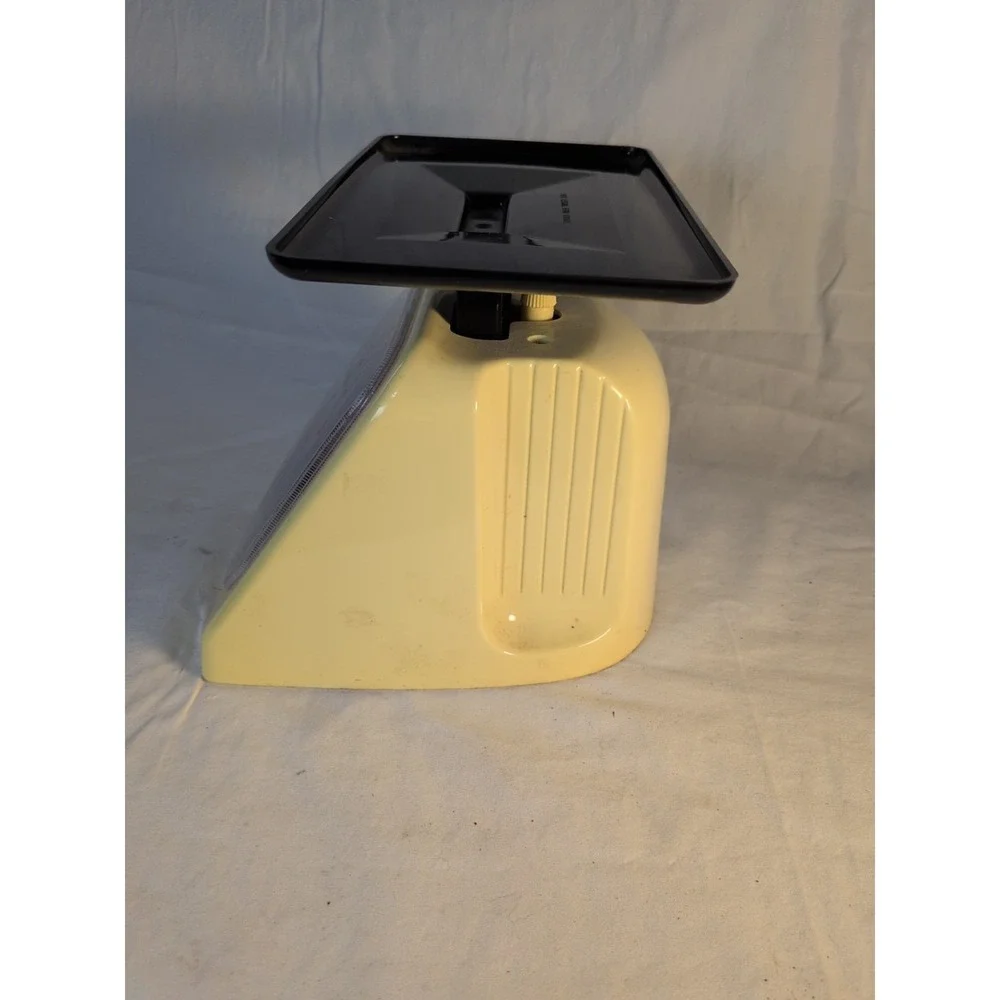 Vintage Taylor 22 lb Kitchen Scale‎ Cream Black Analog Countertop Food Scale